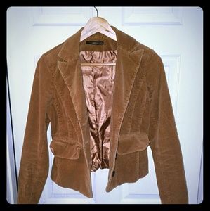 Brown corduroy blazer/jacket